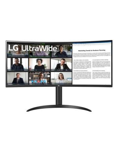 LG 34WR55QK-B pantalla para PC 86,4 cm (34") 3440 x 1440 Pixeles Wide Quad HD Negro
