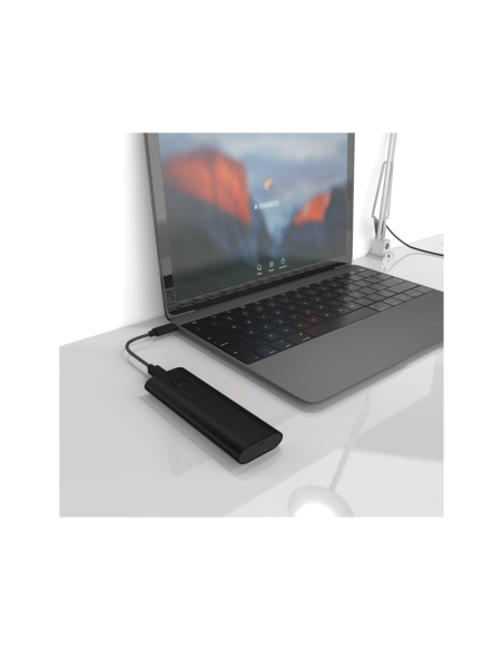 AISENS Caja Externa M.2 (NGFF) ASM2-020B NVMe a USB3.2 GEN2, Negra