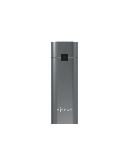 AISENS Caja Externa M.2 (NGFF) ASM2-021GR NVMe a USB3.2 GEN2, Gris