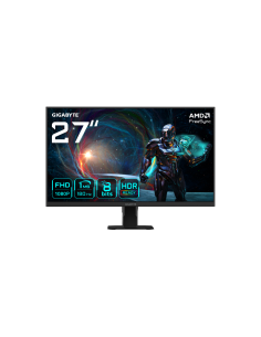 GIGABYTE GS27FA 27" Monitor de Juego FHD - 1920 x 1080, 180Hz, 1ms, 300 cd/m², FreeSync, HDR Ready, HDMI 2.0