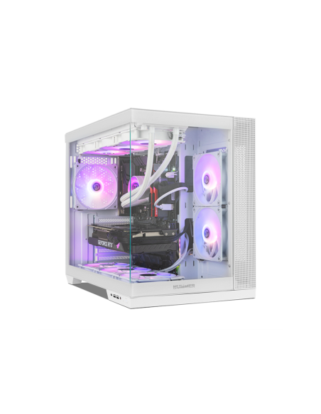 NOX Hummer Astra Neo White Midi Tower Blanco