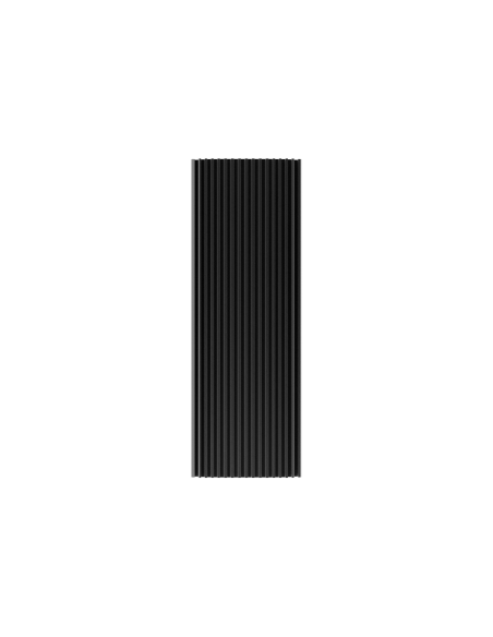 AISENS Caja Externa M.2 (NGFF) ASM2-022B NVMe A USB3.2 Gen2, Negra