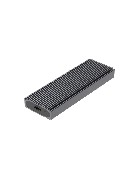 AISENS Caja Externa M.2 (NGFF) ASM2-023GR NVMe A USB3.2 Gen2, Gris
