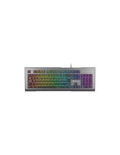 GENESIS Rhod 500 RGB teclado Juego USB QWERTY Español Negro, Gris 2