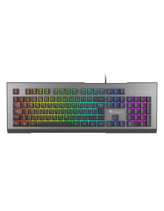 GENESIS Rhod 500 RGB teclado Juego USB QWERTY Portugués Negro, Plata 2