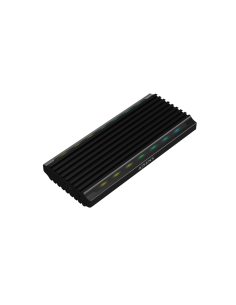AISENS Caja Externa M.2 RGB Gaming ASM2-RGB012B SATA/NVMe A USB3.1 Gen2, Negra 2