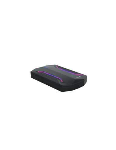 TooQ TQE-2599RGB caja para disco duro externo Carcasa de disco duro/SSD Negro 2.5"
