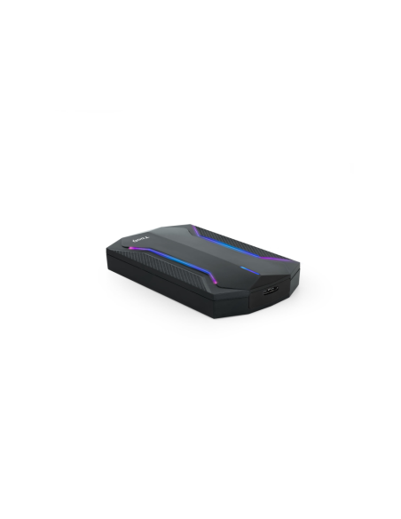 TooQ TQE-2599RGB caja para disco duro externo Carcasa de disco duro/SSD Negro 2.5"