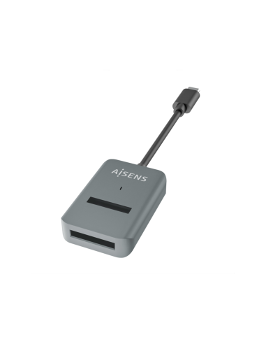 AISENS USB-C Dock M.2 (NGFF) ASUC-M2D012-GR SATA/NVMe A USB3.1 Gen2, Gris
