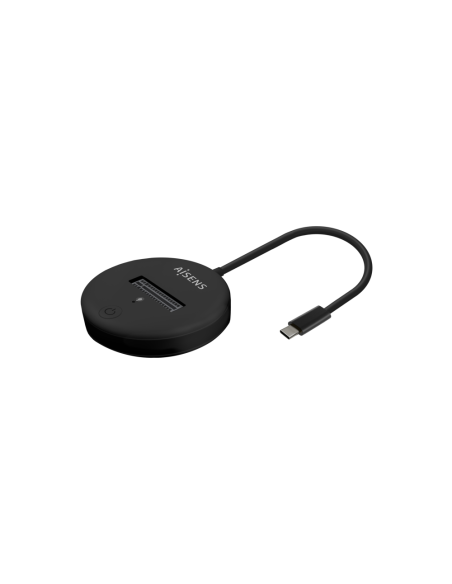 AISENS USB-C Dock M.2 (NGFF) ASUC-M2D013-BK SATA/NVMe A USB3.1 Gen2, Negra