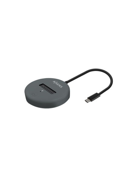 AISENS USB-C Dock M.2 (NGFF) ASUC-M2D014-GR SATA/NVMe A USB3.1 Gen2, Gris