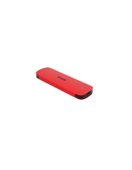 TooQ Caja externa para SSD M.2 NVMe, Rojo
