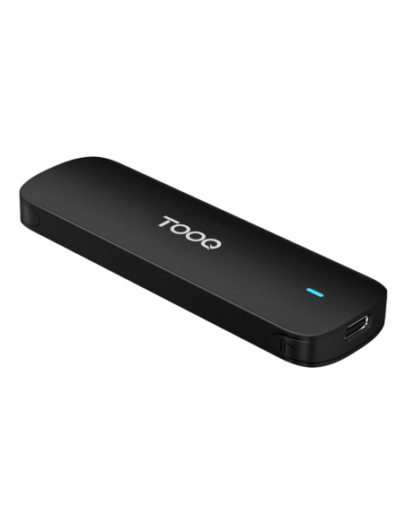 TooQ Caja Externa para SSD M.2 NVMe, Negro