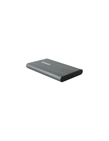 TooQ Caja Externa para Discos de 2,5” HDD/SSD, Gris