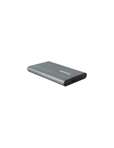 TooQ Caja Externa para Discos de 2,5” HDD/SSD, Gris