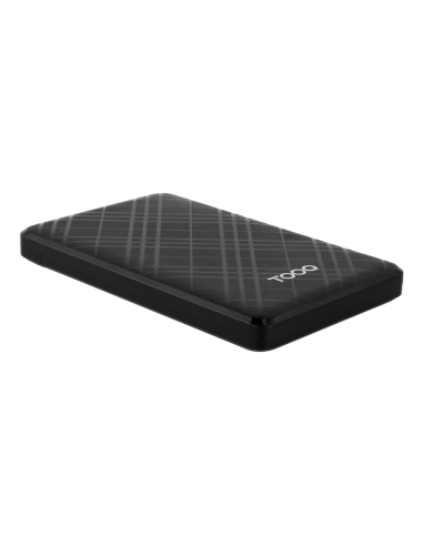 TooQ Caja Externa para Discos de 2,5” HDD/SSD, Negro