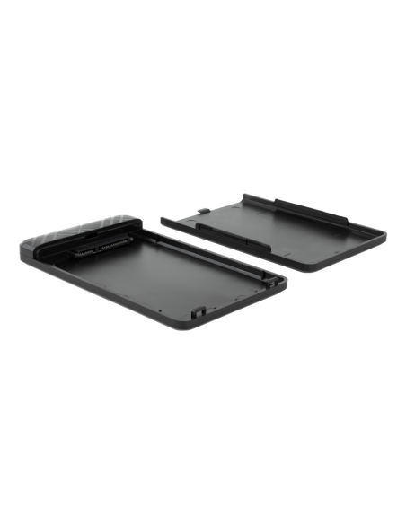 TooQ Caja Externa para Discos de 2,5” HDD/SSD, Negro
