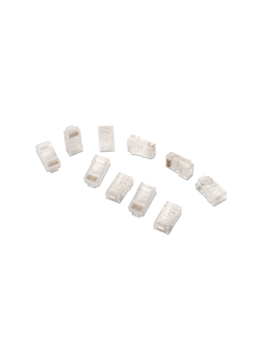 AISENS A139-0297 conector RJ-45 Transparente