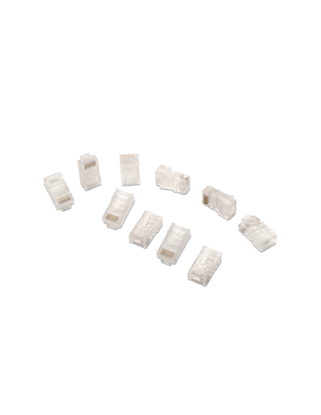 AISENS A139-0297 conector RJ-45 Transparente