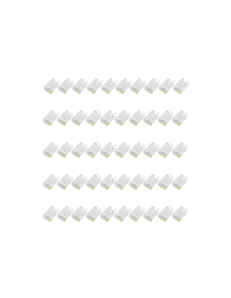 AISENS Conector RJ45 8 Hilos CAT.6 AWG24 (50 UDS)