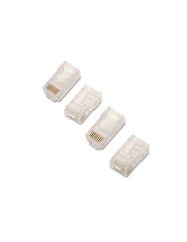 AISENS A138-0290 conector RJ-45 Transparente