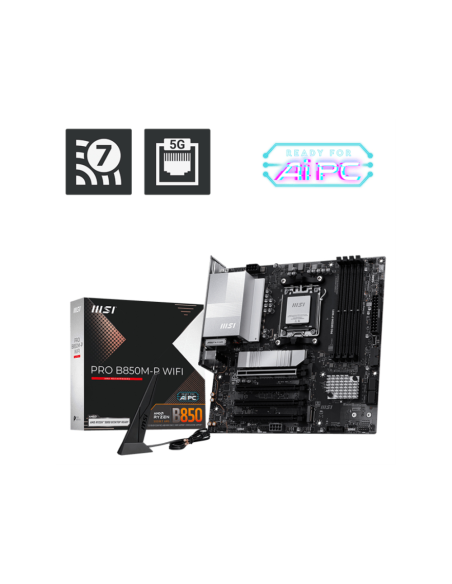 MSI 911-7E71-001 placa base AMD B850 Zócalo AM5 micro ATX