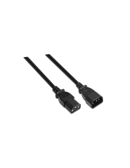 AISENS A132-0171 cable de transmisión Negro 1,5 m C13 acoplador C14 acoplador