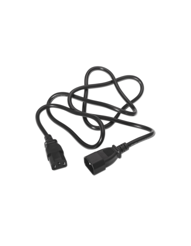 AISENS A132-0171 cable de transmisión Negro 1,5 m C13 acoplador C14 acoplador