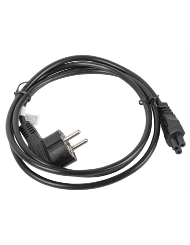 Lanberg CA-C5CA-11CC-0018-BK cable de transmisión Negro 1,8 m CEE7/7 C5 acoplador