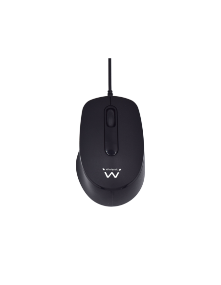 Ewent EW3159 ratón Oficina Ambidextro USB tipo A Óptico 1000 DPI