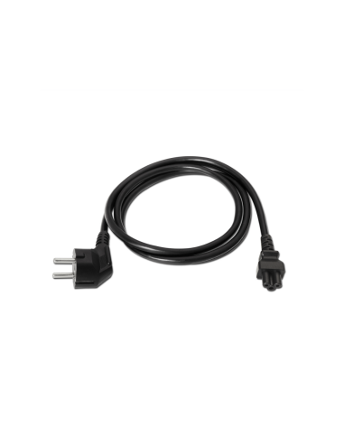 AISENS A132-0172 cable de transmisión Negro 1,5 m CEE7/7 C5 acoplador