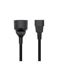 AISENS Cable Alimentación 16A, C14/M A CEE7/H, 25cm 2