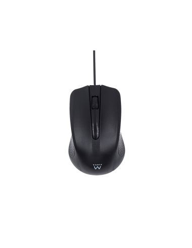 Ewent EW3300 ratón Oficina Ambidextro USB tipo A Óptico 1000 DPI