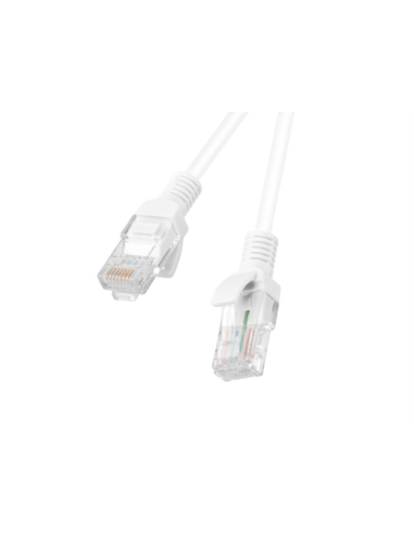 Lanberg PCU6-10CC-0300-W cable de red Blanco 3 m Cat6 U/UTP (UTP)