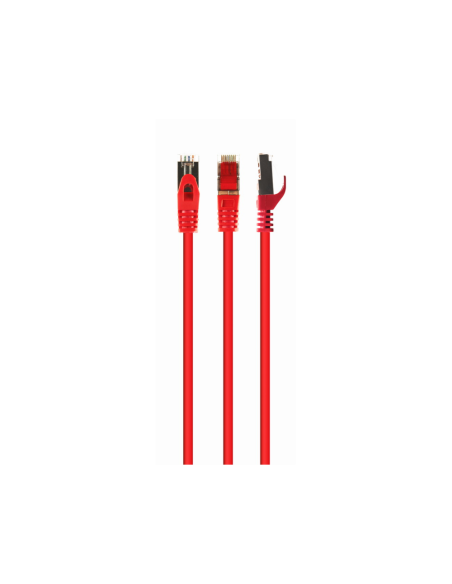 Gembird PP6A-LSZHCU-R-0.5M cable de red Rojo 0,5 m Cat6a S/FTP (S-STP)