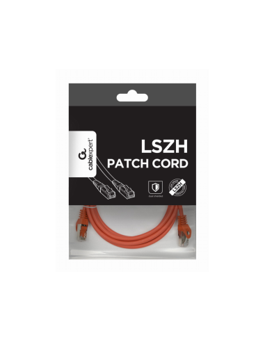 Gembird PP6A-LSZHCU-R-2M cable de red Rojo Cat6a S/FTP (S-STP)