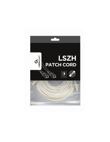 Gembird PP6A-LSZHCU-W-10M cable de red Blanco Cat6a S/FTP (S-STP)