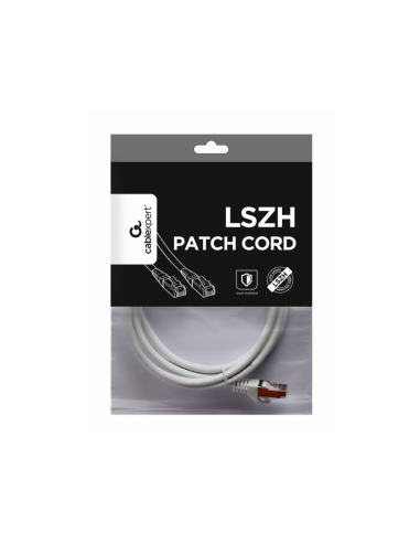 Gembird PP6A-LSZHCU-W-2M cable de red Blanco Cat6a S/FTP (S-STP)