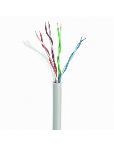 Gembird CAT5e UTP 100m cable de red Gris U/UTP (UTP)