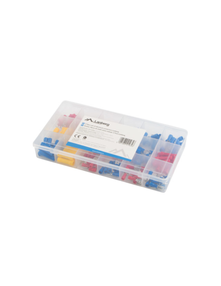 Lanberg CC01-BCC-IT175 conector Azul, Rojo, Amarillo