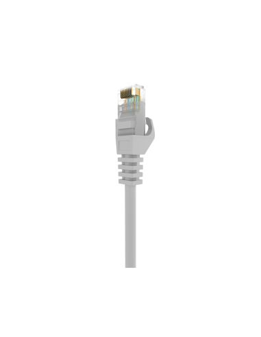 AISENS Cable de Red Latiguillo RJ45 LSZH Cat.6A 500 Mhz UTP AWG24, Gris, 30CM