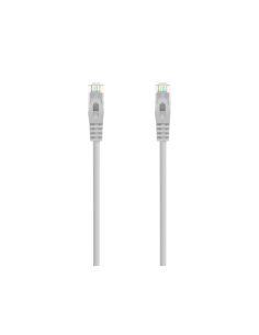 AISENS Cable de Red Latiguillo RJ45 LSZH Cat.6A 500 Mhz UTP AWG24, Gris, 20M