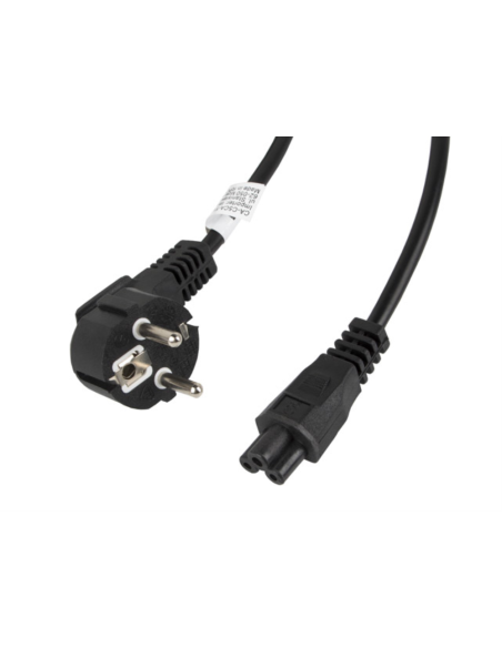 Lanberg CA-C5CA-11CC-003-BK cable de transmisión Negro 3 m C5 acoplador CEE7/7