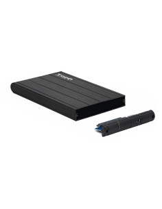 TooQ TQE-2530B caja para disco duro externo Caja de disco duro (HDD) Negro 2.5" 2
