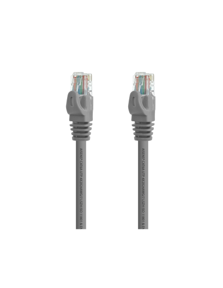 AISENS A145-0324 cable de red Gris 0,25 m Cat6a U/UTP (UTP)