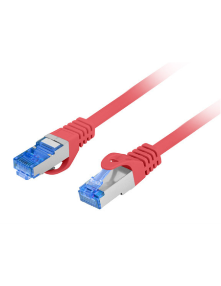 Lanberg PCF6A-10CC cable de red Rojo 1 m Cat6a S/FTP (S-STP)