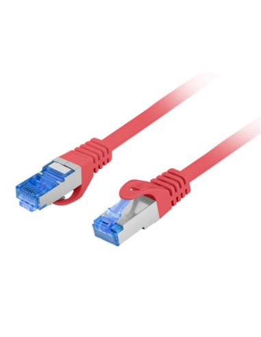 Lanberg PCF6A-10CC cable de red Rojo 2 m Cat6a S/FTP (S-STP)