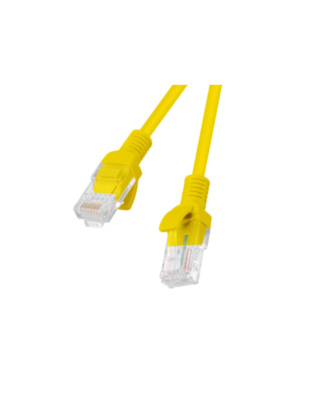 Lanberg PCU6-10CC-0150-Y cable de red Amarillo 1,5 m Cat6 U/UTP (UTP)