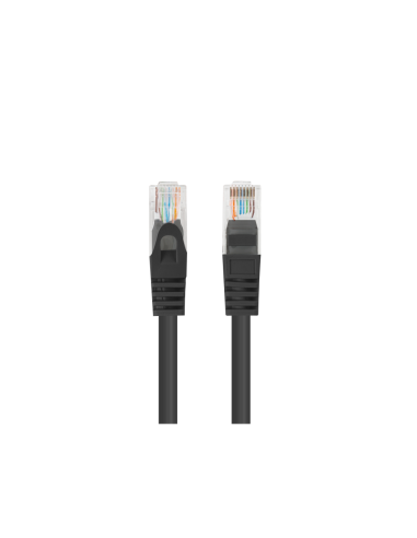 Lanberg PCU6-10CC-0750-BK cable de red Negro 7,5 m Cat6 U/UTP (UTP)
