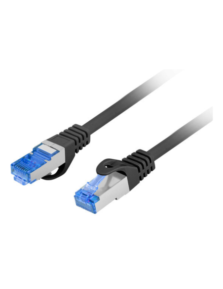 Lanberg PCF6A-10CC cable de red Negro 10 m Cat6a S/FTP (S-STP)